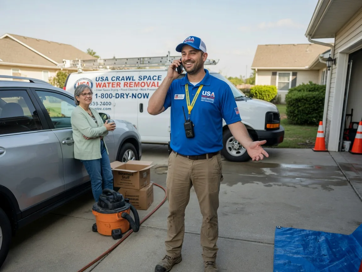 Crawl Space Water Removal Menifee, AR FAQs